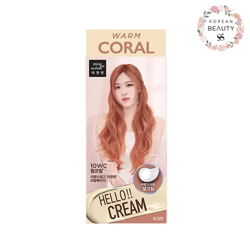 رنگ موی ( Hello Cream ( Warm Coral میجنگ سن
