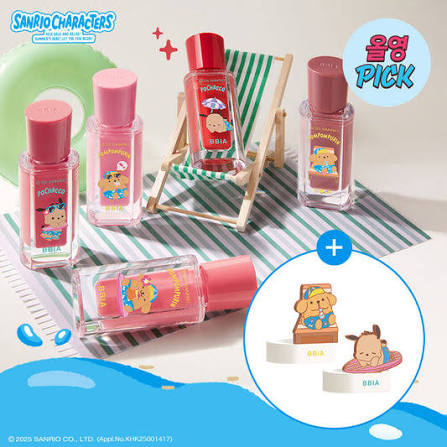 ست لیپ گلاس BBIA Over Glaze (کالکشن Sanrio)(همراه استند)