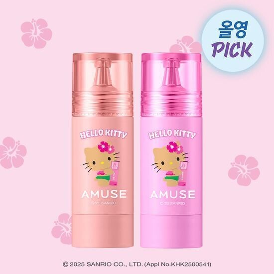 رژگونه مایع Amuse Cheek Tok Tok (کالکشن Hello Kitty)