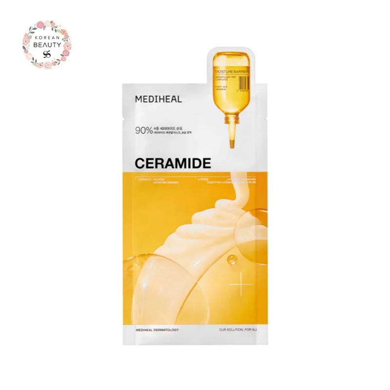 ماسک ورقهای رطوبترسان و ترمیمکننده سددفاعی Ceramide Essential مدیهیل