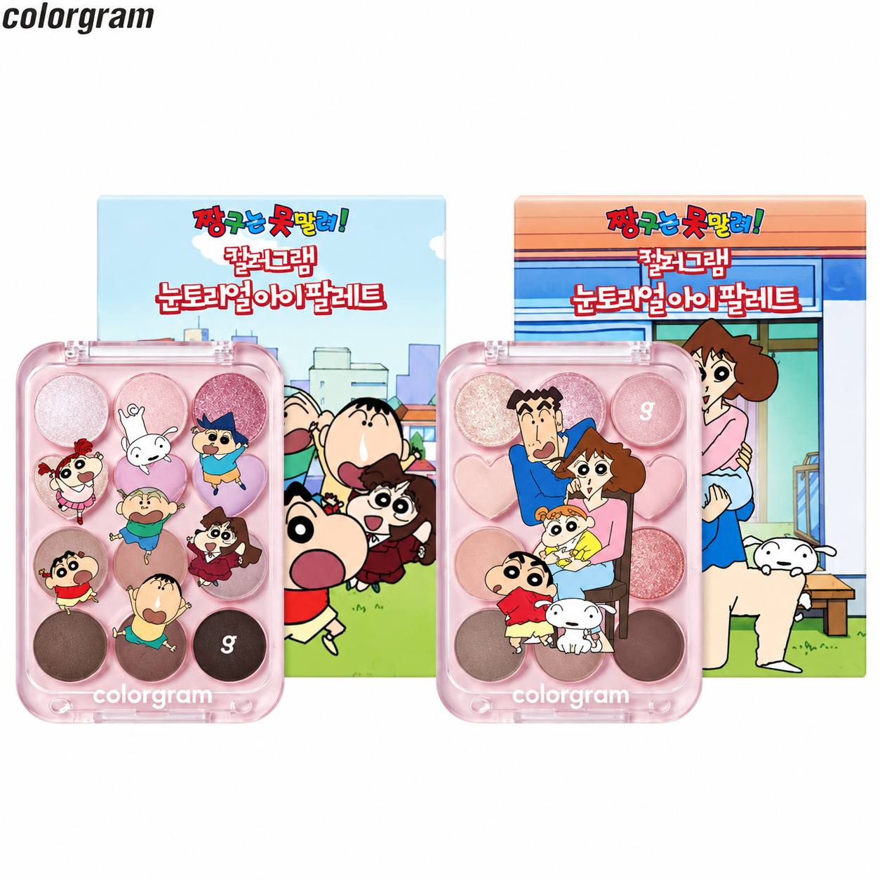 پالت سایه چشم کالرگرام مدل Pin Point (کالکشن Shinchan)